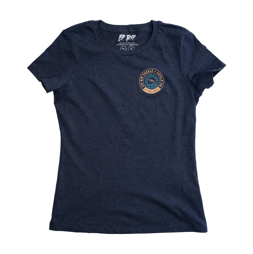 BONEFISH SUNRISE TEE (navy)
