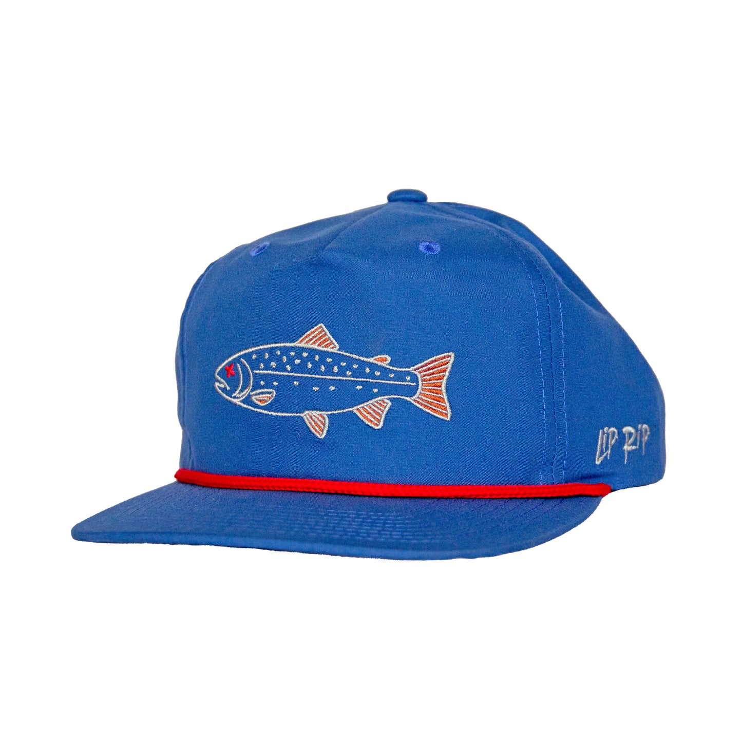 TROUT HAT (blue/red)