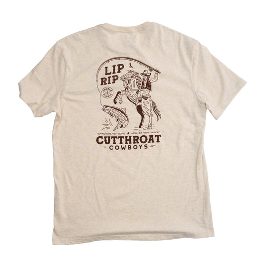 CUTTHROAT COWBOYS TEE (oatmeal)