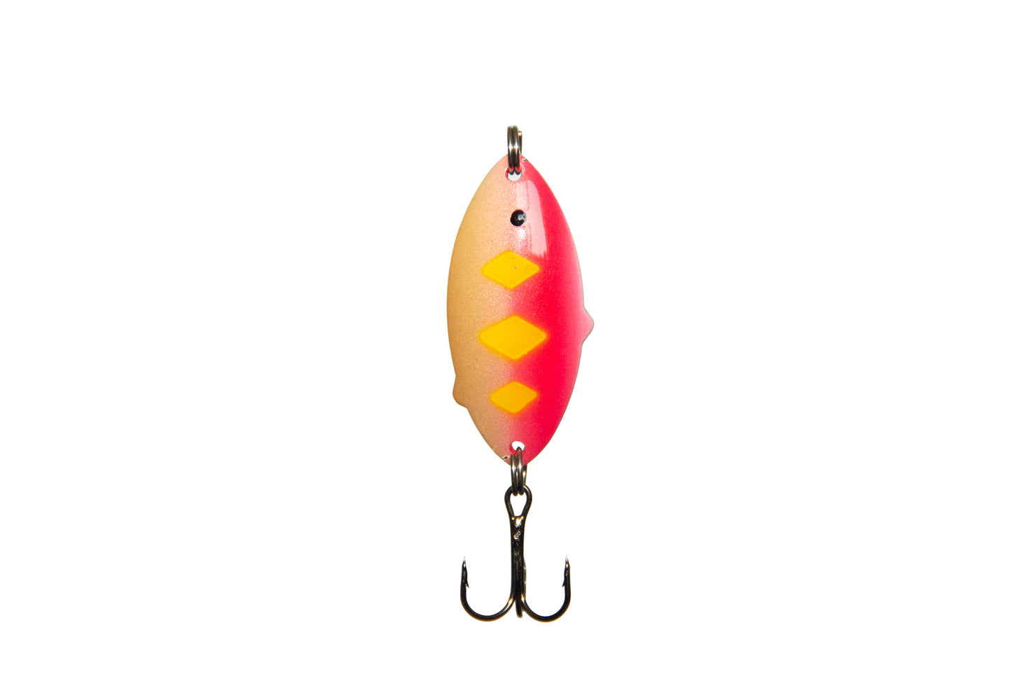 DAGGER FIN (red/gold)