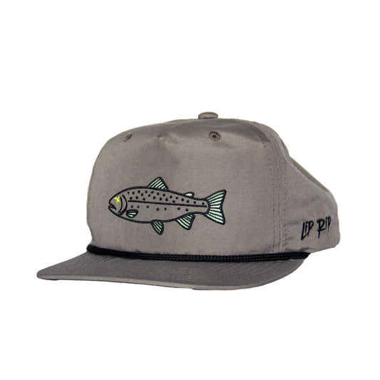 TROUT HAT (gray/black)