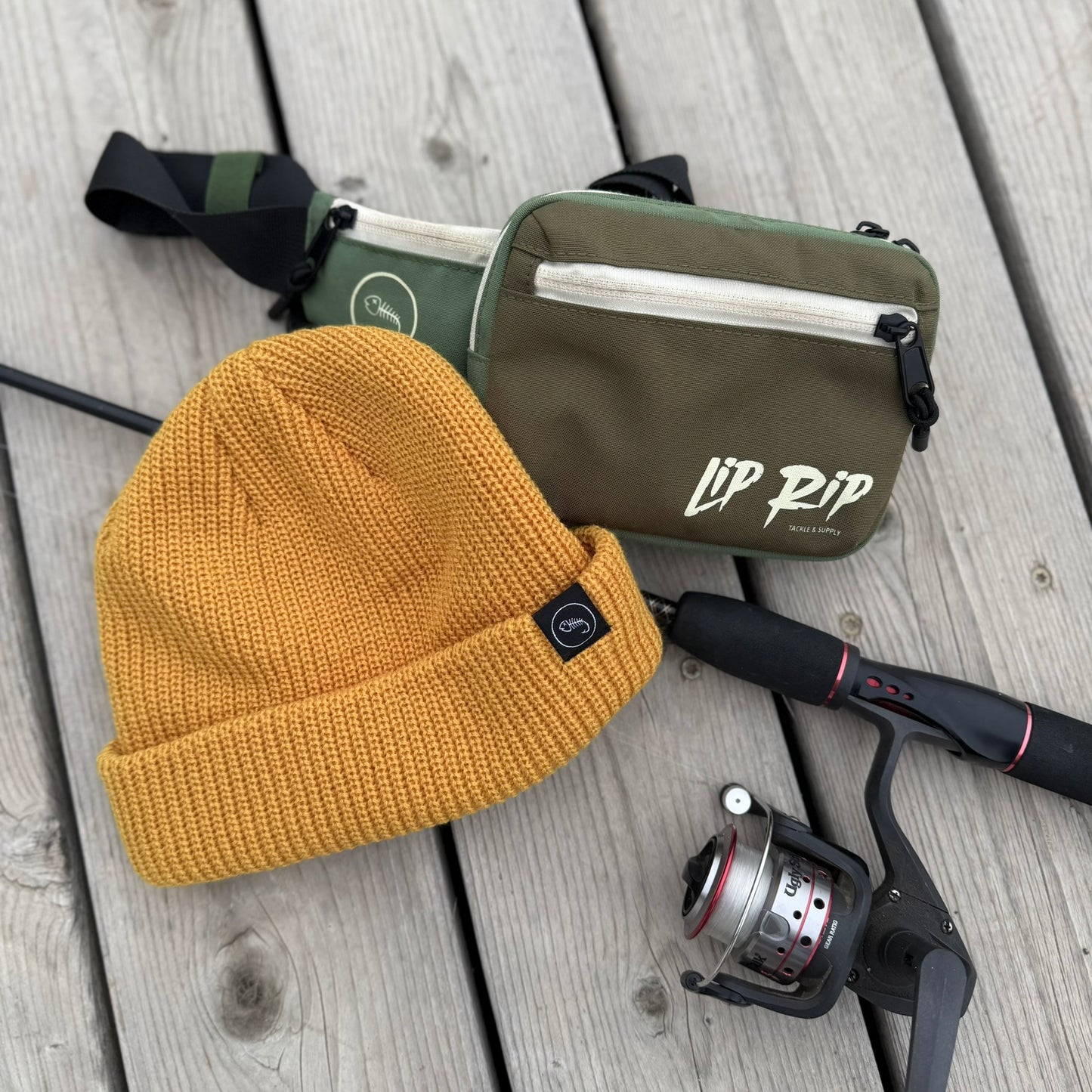 DOCKER BEANIE (mustard)