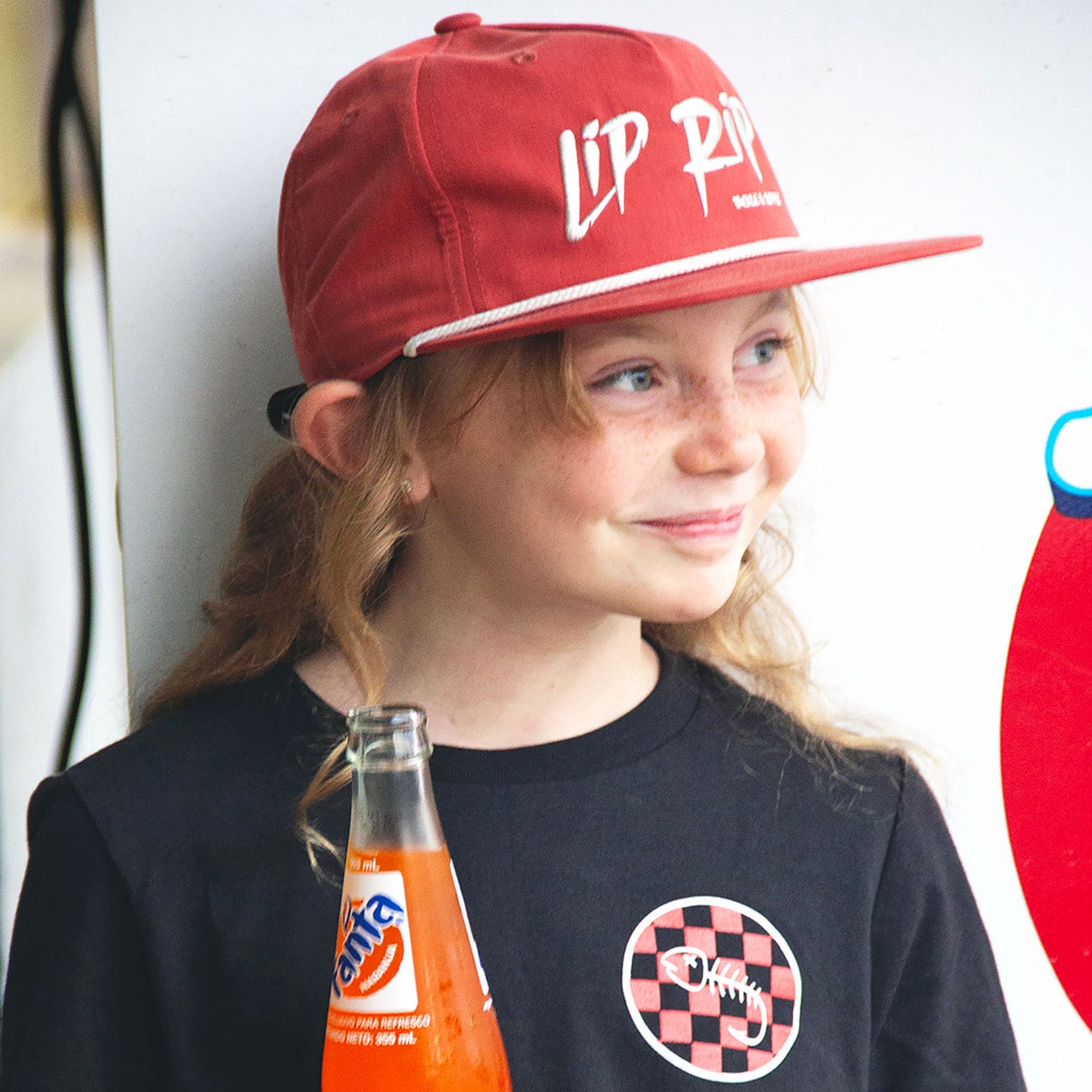 LOGO HAT (rust/cream)