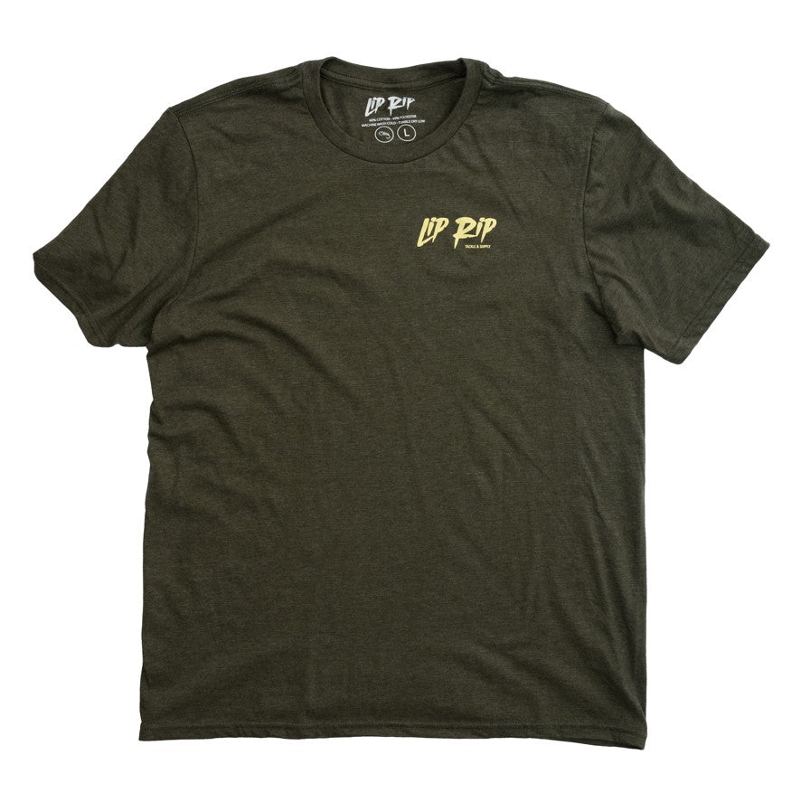 CLASSIC BONEFISH TEE (heathered olive)