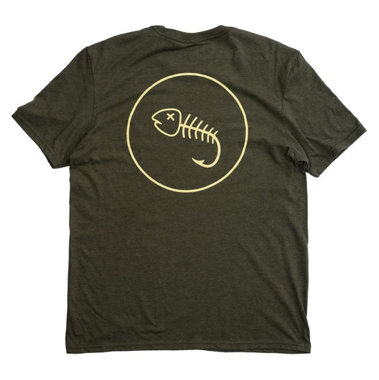 CLASSIC BONEFISH TEE (heathered olive)