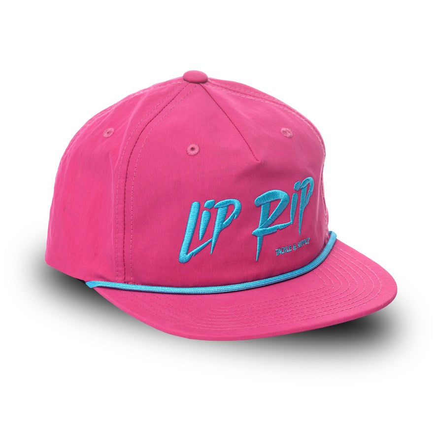 LOGO HAT (hot pink/blue)