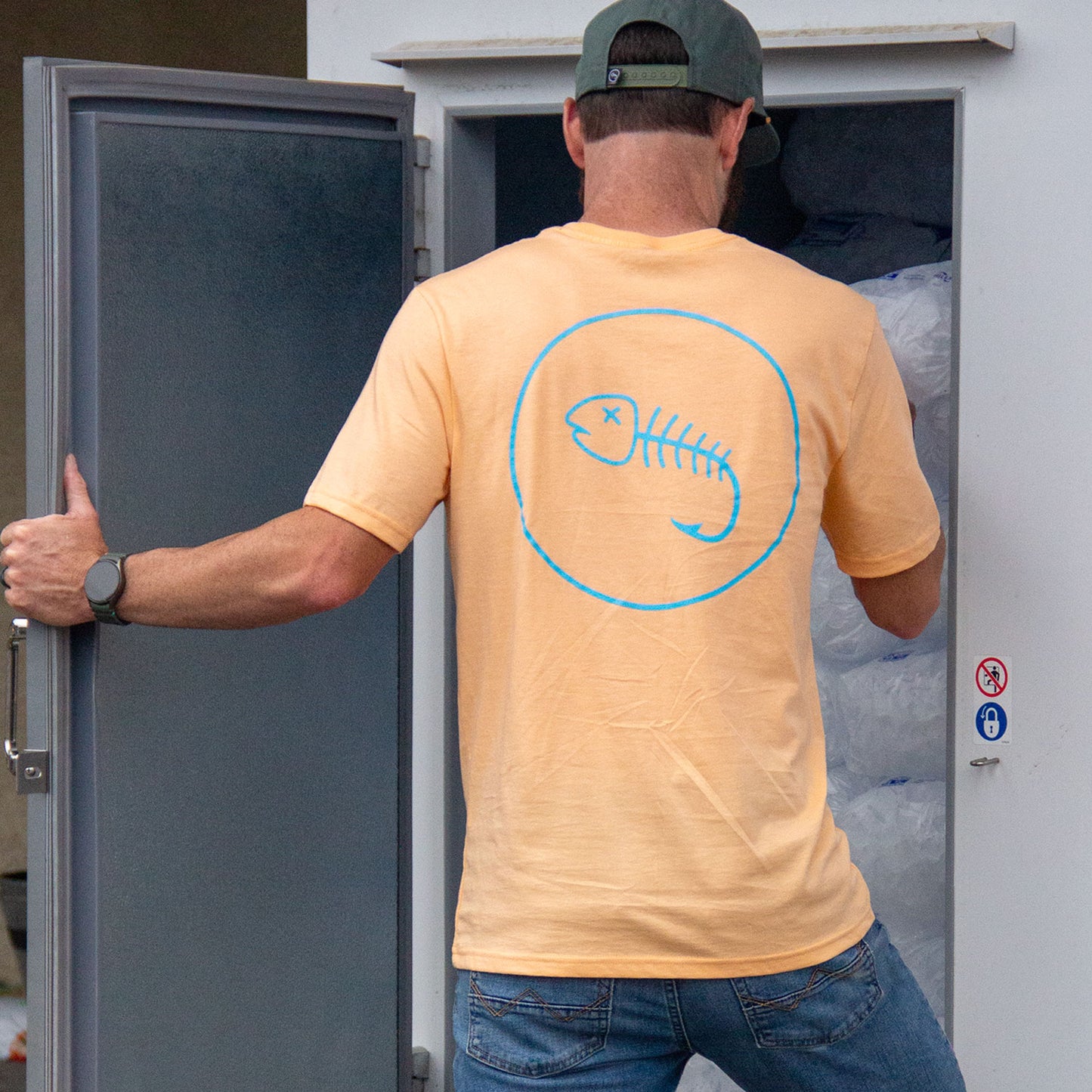 CLASSIC BONEFISH TEE (apricot)