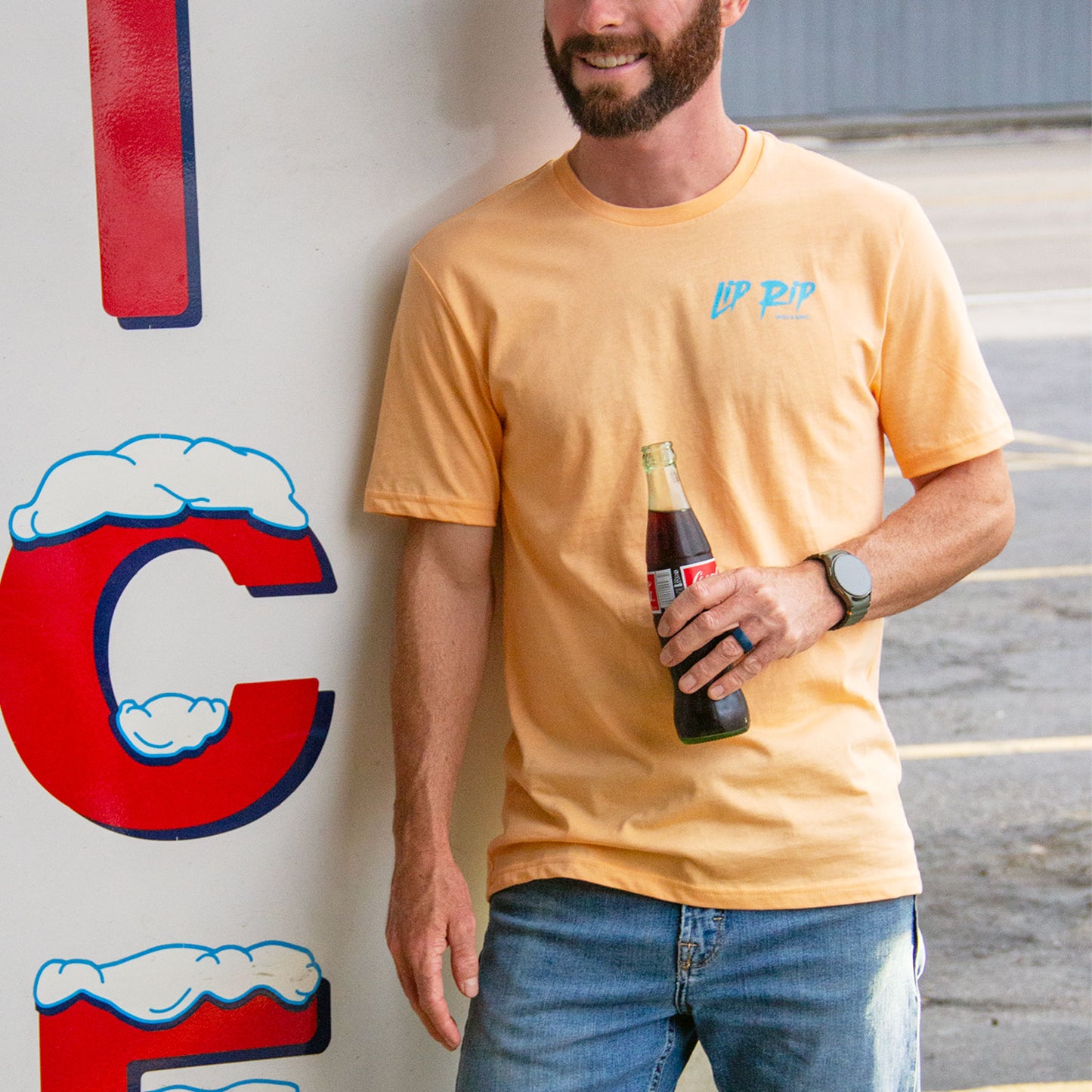 CLASSIC BONEFISH TEE (apricot)