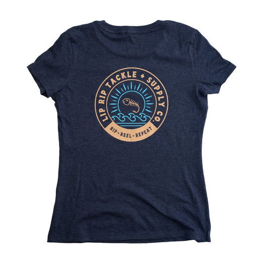 BONEFISH SUNRISE TEE (navy)