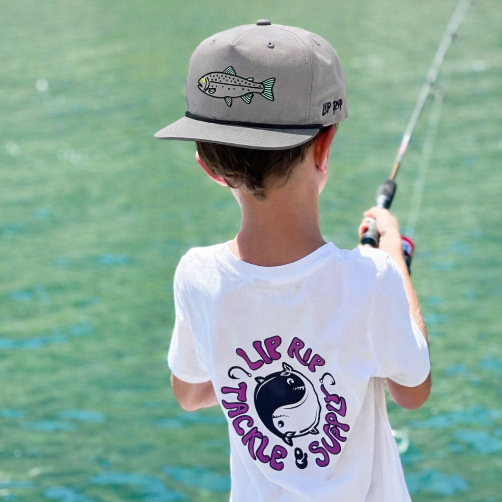 TROUT HAT (gray/black)